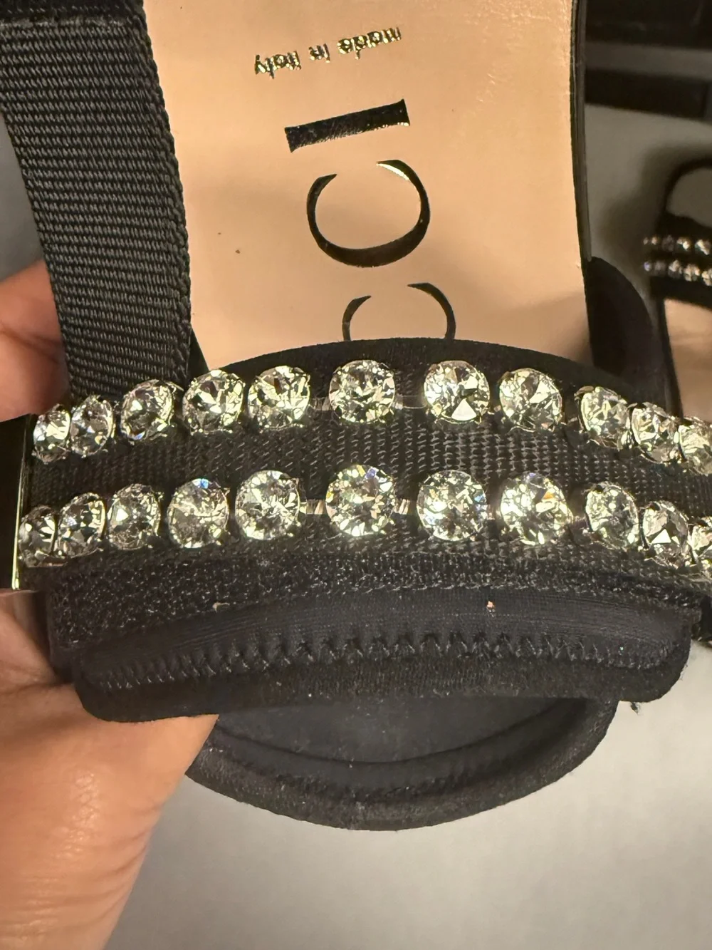 Gucci sandals sparkling